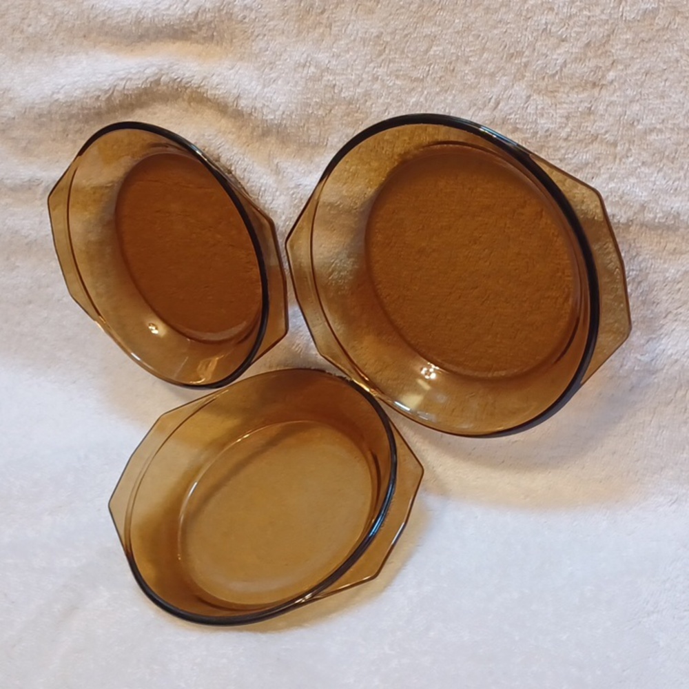 Ercopal France individual pie plates baking dishes set of 3